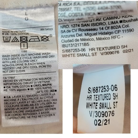 NWT- Old Navy- High Rise Cotton Twill White & Black Patterned Shorts, SZ Large - Picture 10 of 14